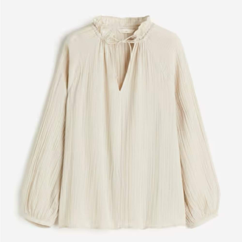 Muslin Pullover Blouse
